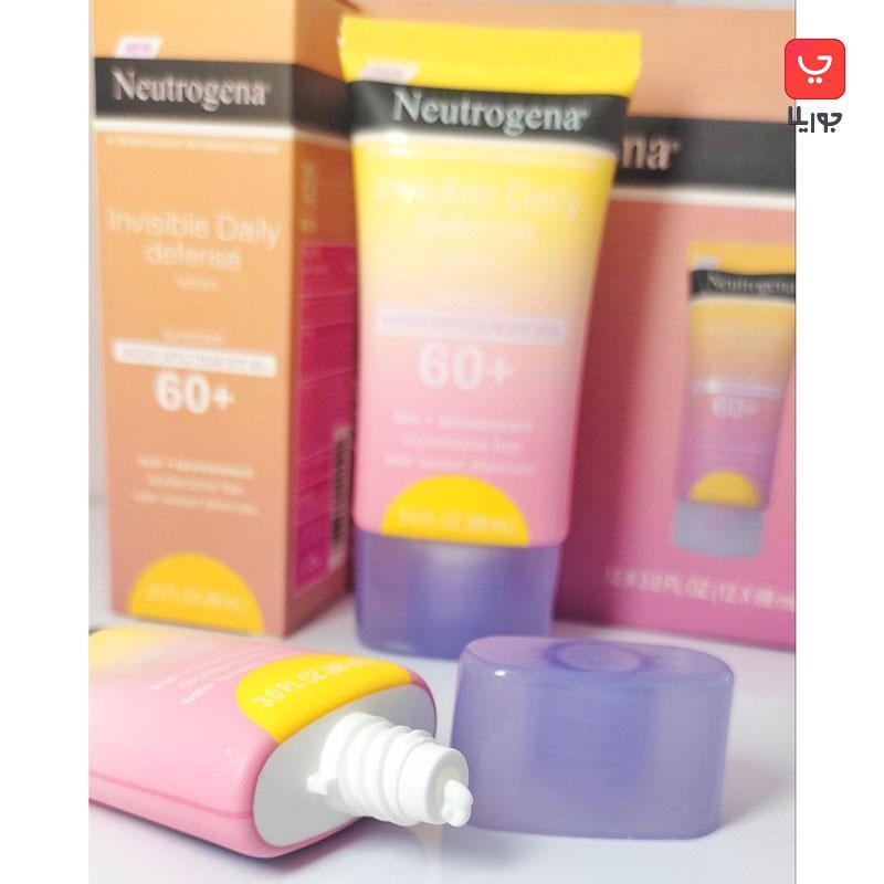 کرم ضدآفتاب بی رنگ نوتروژینا Neutrogena SPF60